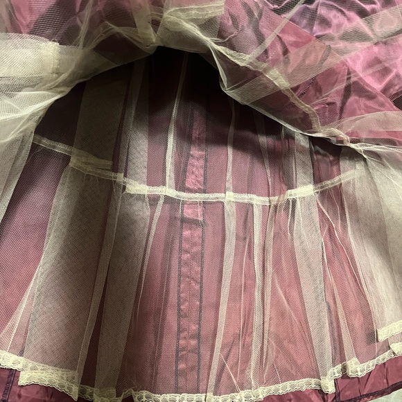 Gunne Sax vintage Elegant Purple Ombre Dress w bodice sz 5 RARE - Picture 8 of 11